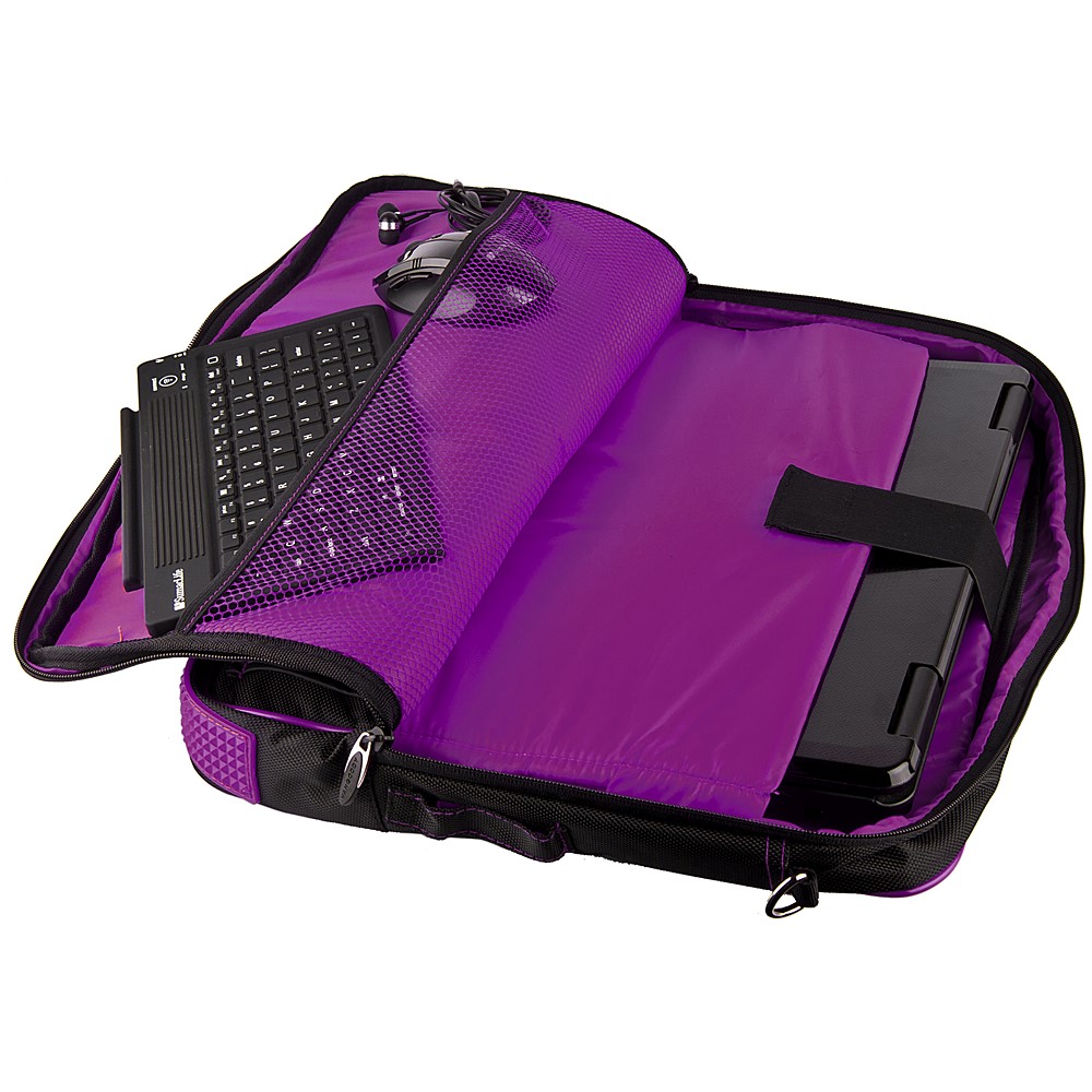 (Black/Purple) Pindar Shoulder Case 15