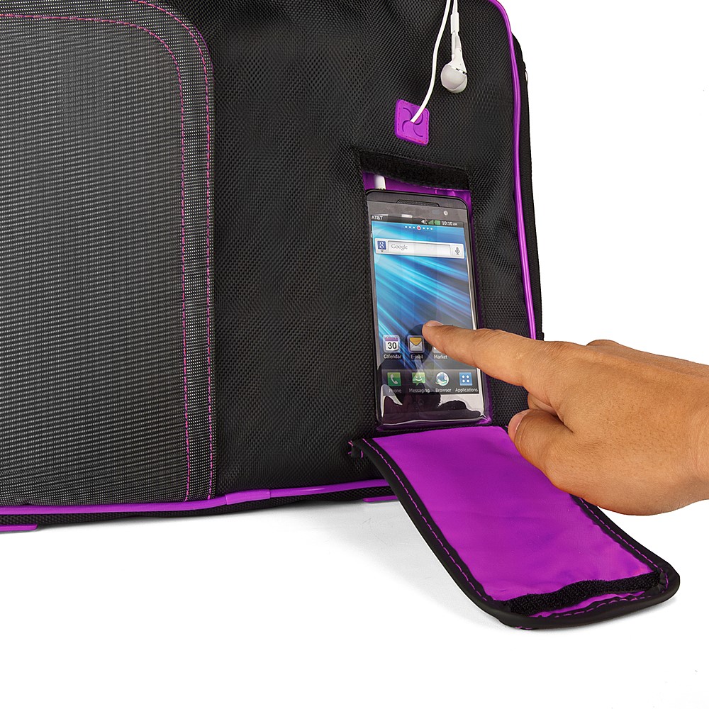 (Black/Purple) Pindar Shoulder Case 15" 