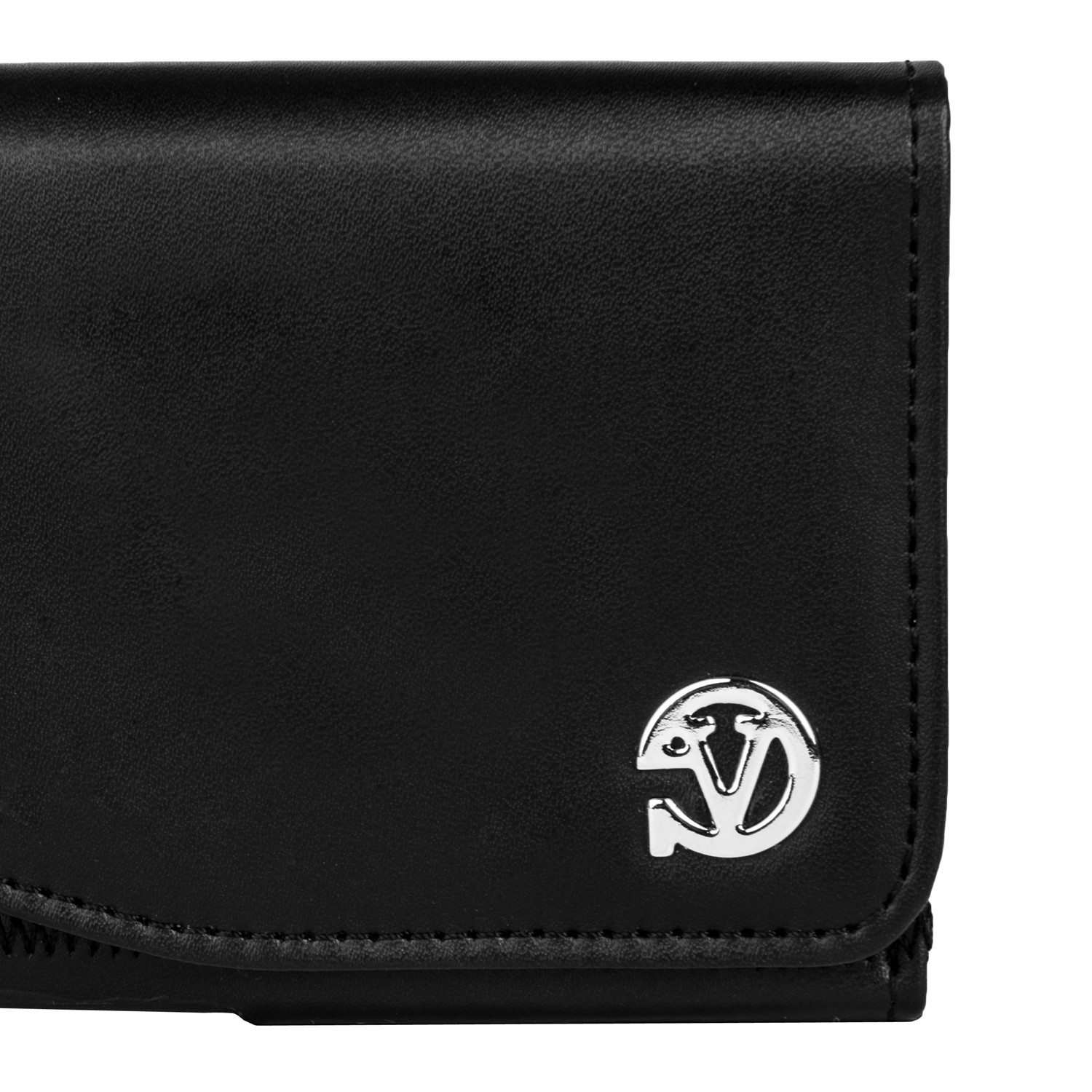 Horizontal Executive Textured Leatherette Belt Clips Holster Cellphone Mobile Case 