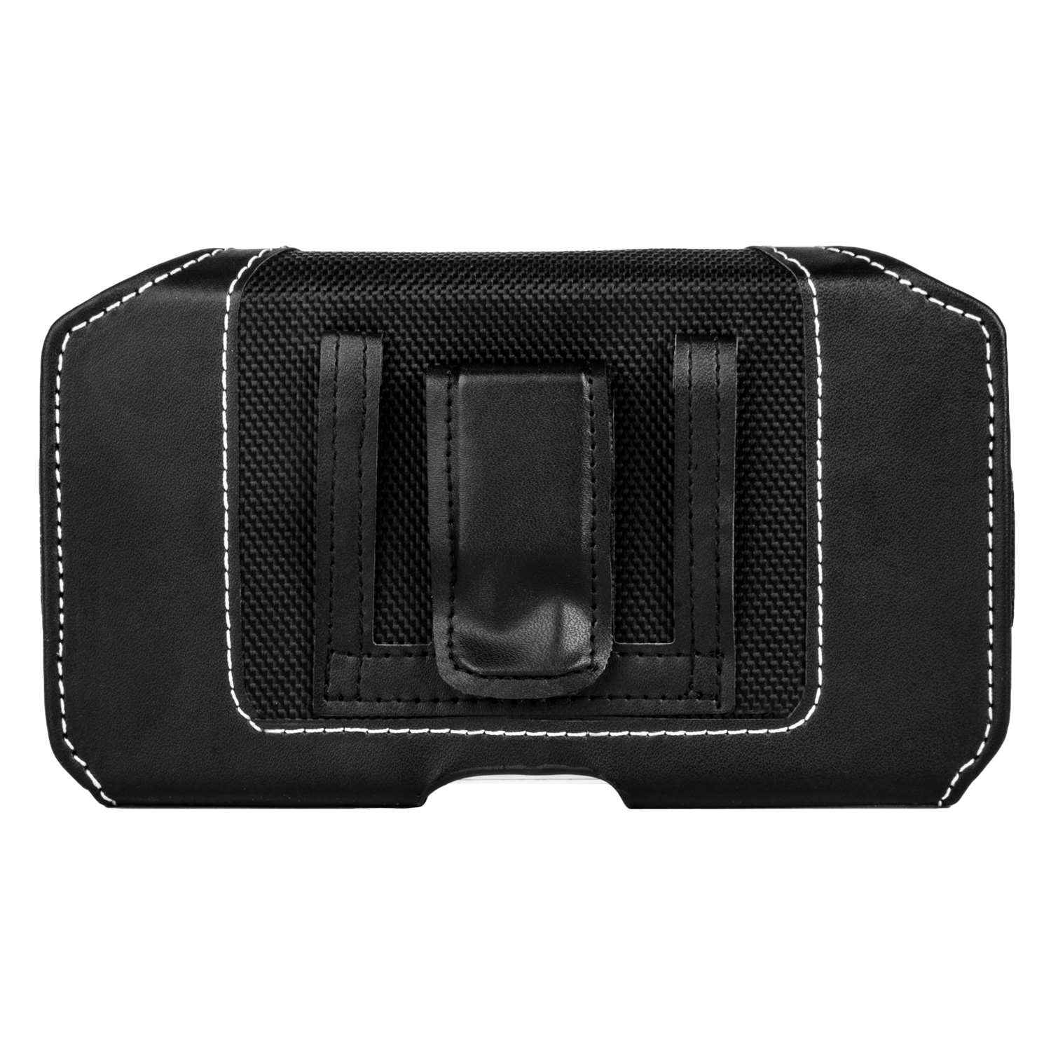 Nylon Velcro Pouch with Belt Clip (XL)