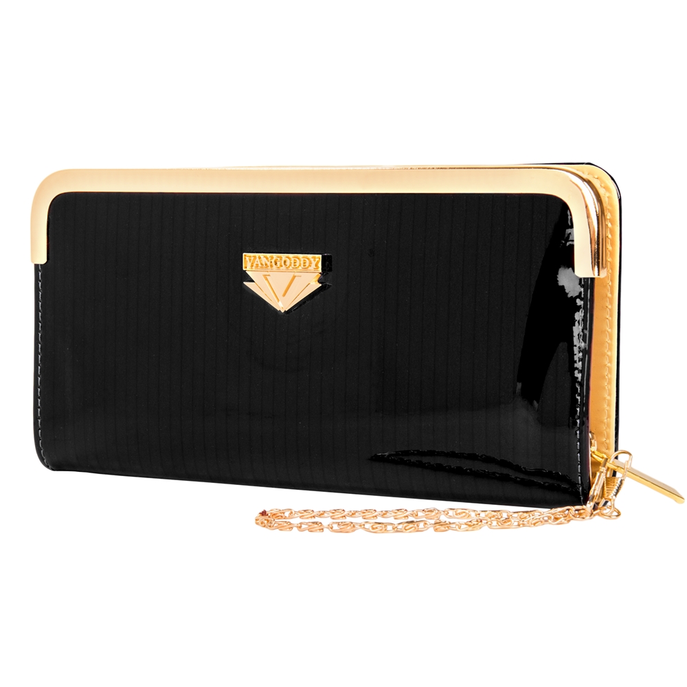 Zippy Lady Wristlet (Black)