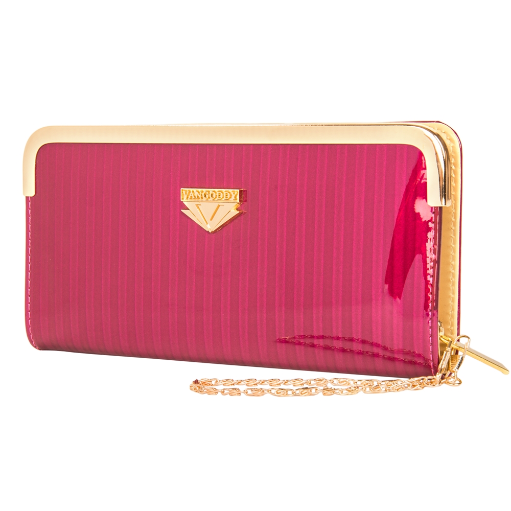 Zippy Lady Wristlet (Magenta)