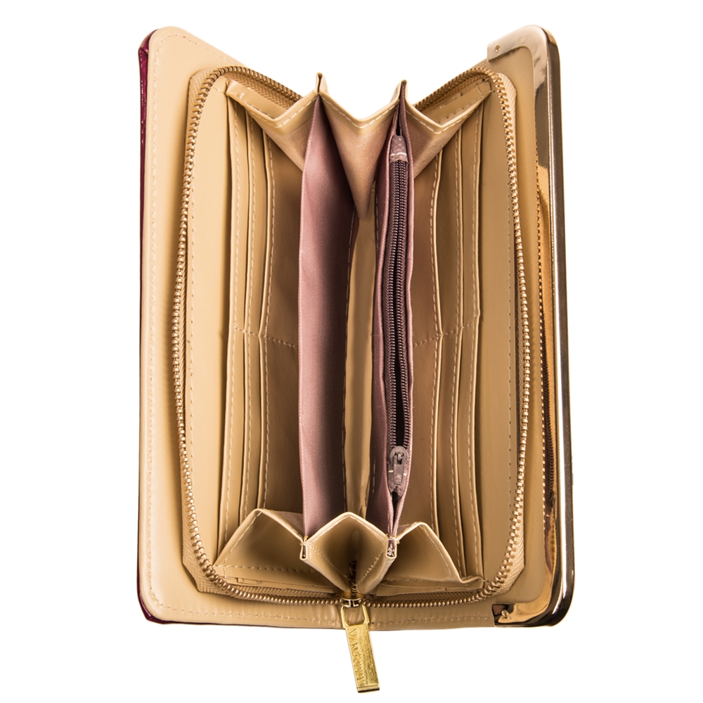 Zippy Lady Wristlet (Magenta)