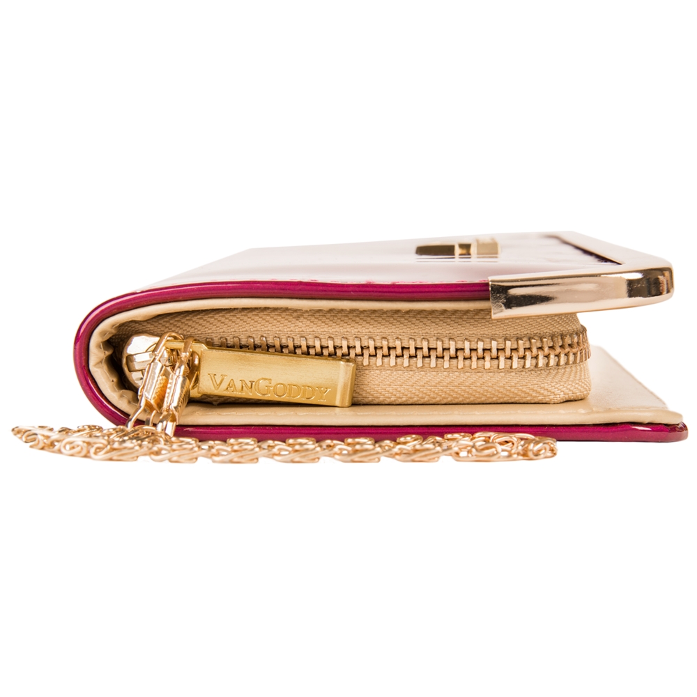 Zippy Lady Wristlet (Magenta)