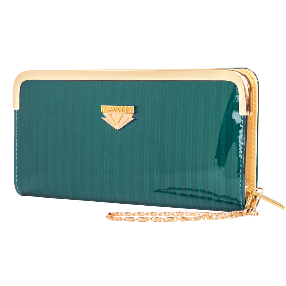 Zippy Lady Wristlet (Aqua)