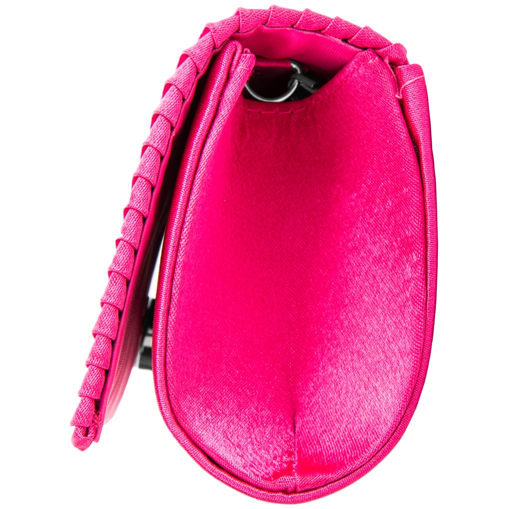 Palki Diamond Clutch (Magenta)