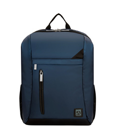 Adler Laptop Backpack 15.6" (Navy Blue with Black Trim)
