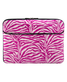 15" Neoprene Sleeve (Magenta Zebra) 