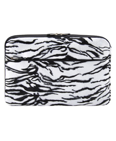 13" Neoprene Sleeve (Zebra) 