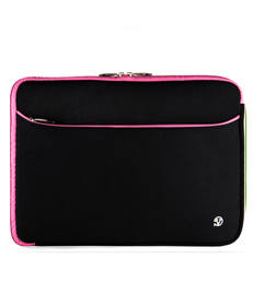 Neoprene Sleeve 14" (Black/Pink Trim)