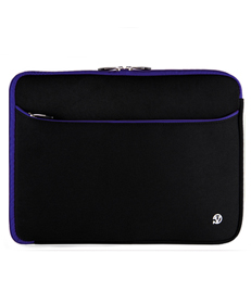 Neoprene Sleeve 14" (Black/Blue Trim)