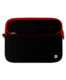 Neoprene Sleeve 15"  (Black/Red Trim) 