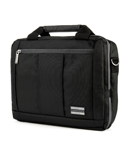 El Prado Laptop Messenger/ Backpack (Black) 10-12