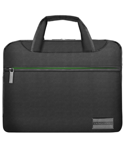 NineO Messenger Bag 15" (Gray/Green) 