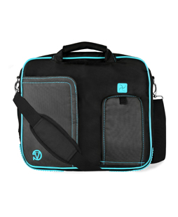 (Black/Aqua) Pindar Shoulder Case 11"