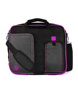 (Black/Purple) Pindar Shoulder Case 15" 