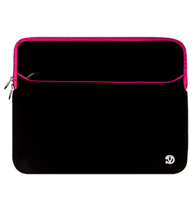 Neoprene Sleeve 15" (Black/Pink Trim) 