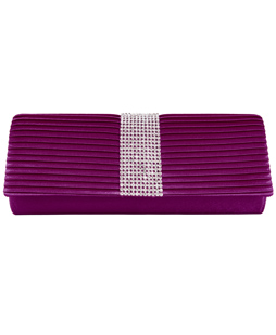 Palki Diamond Clutch (Purple)