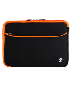 Neoprene Sleeve 10" (Black/Orange Trim) 